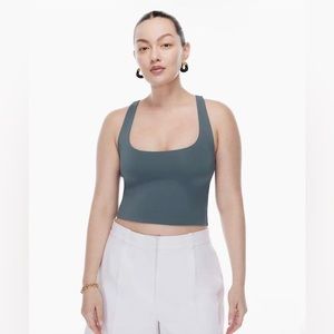 Bavarian Contour Racer Tank in Echo Grey size Small